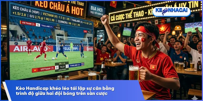 Kèo Handicap Là Gì? Bí Thuật Chinh Phục Kèo Châu Á Tại Kèo Nhà Cái 88 1 Cơ chế vận hành của Kèo Handicap giúp tạo nên sự công bằng trong mọi trận đấu bóng đá
