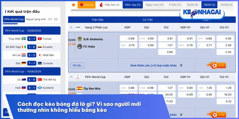 Người mới thường gặp khó khăn khi tiếp cận các ký hiệu và tỷ lệ trên bảng kèo