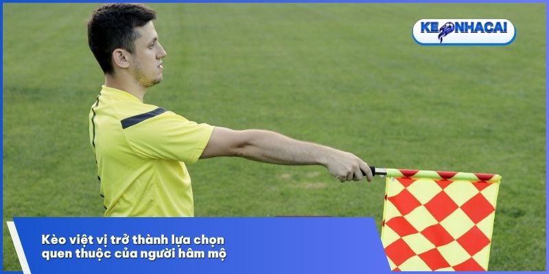 Kèo việt vị ngày càng được yêu thích trong cá cược bóng đá
