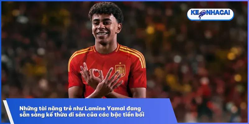 Lamine Yamal dẫn đầu thế hệ thần đồng tài năng sẵn sàng thống trị sân cỏ trong tương lai