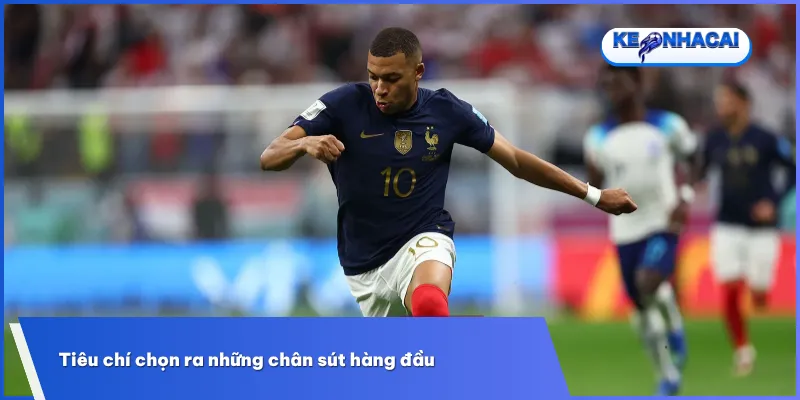 Top 5 Chân Sút Đáng Xem Nhất Thế Giới: Ai Là Cỗ Máy Ghi Bàn Số 1? 1 Các chân sút hàng đầu được đánh giá dựa trên hiệu suất ghi bàn, tầm ảnh hưởng và phong độ ổn định ở những sân chơi thế giới